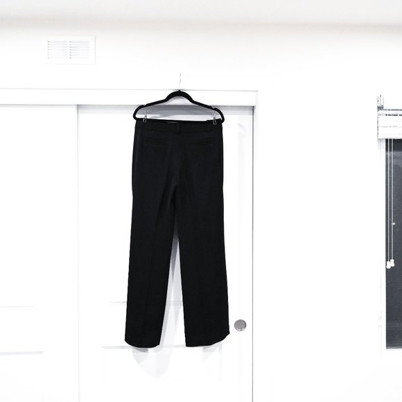 Diane Von Furstenberg Size 10 Wide Leg Black Pants | SIze 10 - Picture 5 of 9